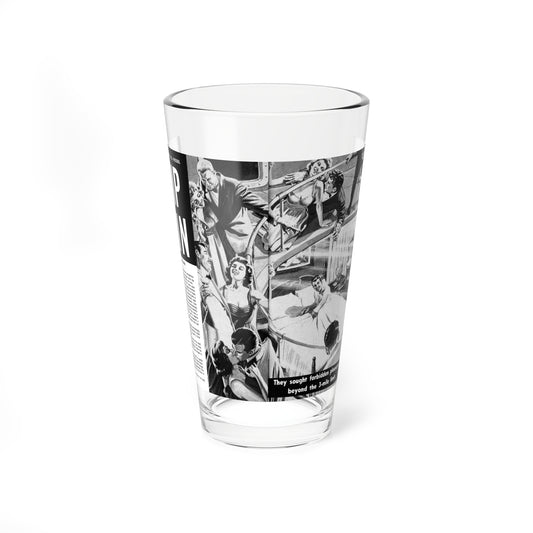 Ship of Sin, True Danger, September 1969 (Magazine Illustration) Pint Glass 16oz-16oz-Go Mug Yourself