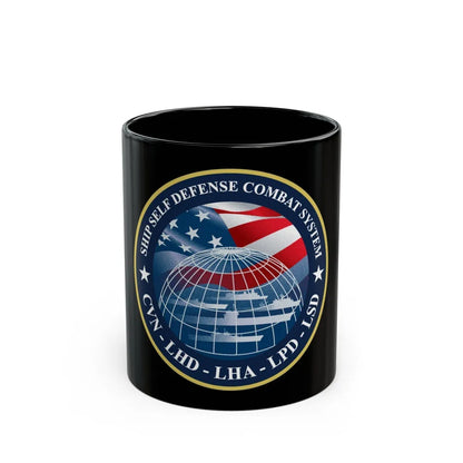 Ship Self Defense Combat System (U.S. Navy) Black Coffee Mug-11oz-Go Mug Yourself