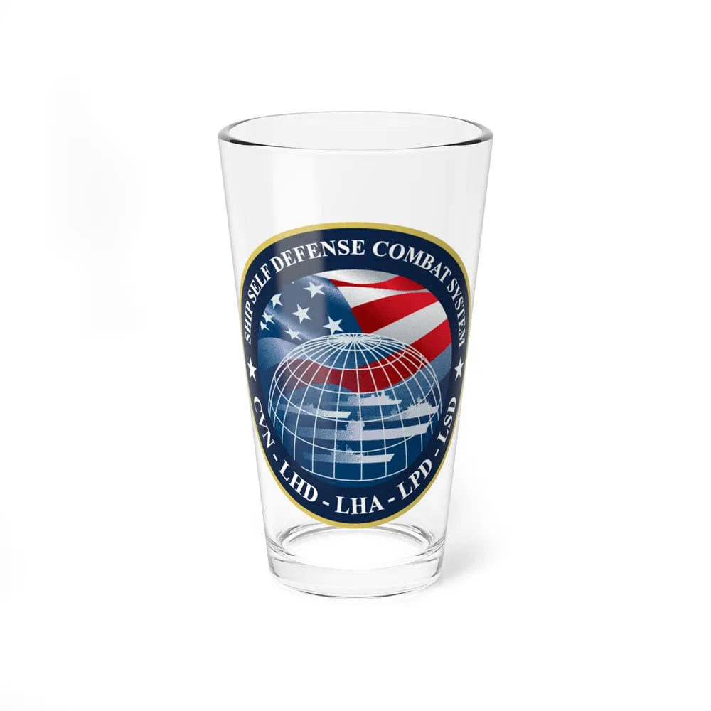 Ship Self Defense Combat System (U.S. Navy) Pint Glass 16oz-16oz-Go Mug Yourself