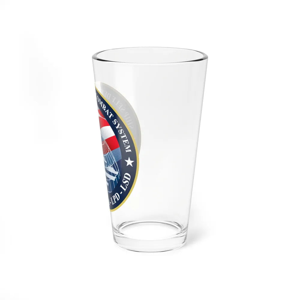 Ship Self Defense Combat System (U.S. Navy) Pint Glass 16oz-Go Mug Yourself