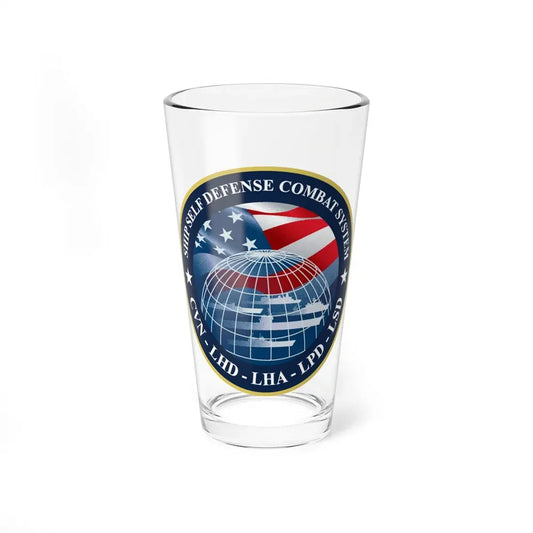 Ship Self Defense Combat System (U.S. Navy) Pint Glass 16oz 16oz - Go Mug Yourself