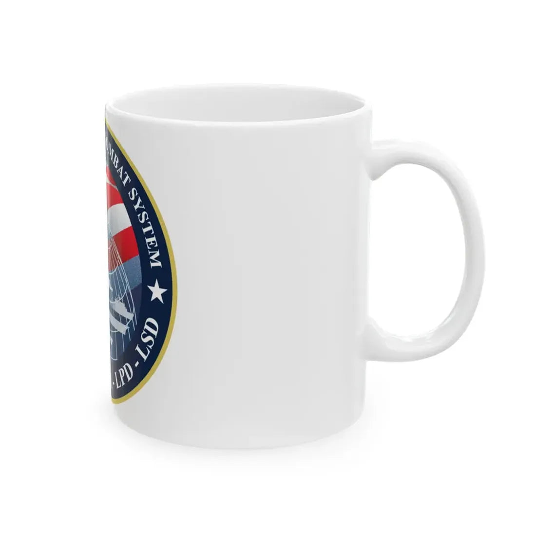 Ship Self Defense Combat System (U.S. Navy) White Coffee Mug - Go Mug Yourself