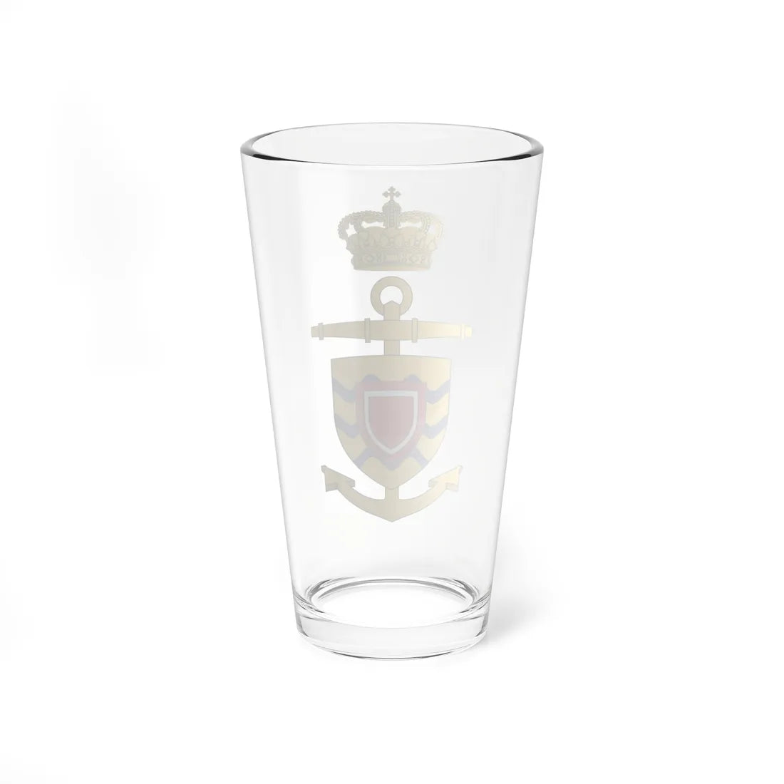Ships badge for Beskytteren F340 (Denmark) (Coat of Arms) Pint Glass 16oz - Go Mug Yourself