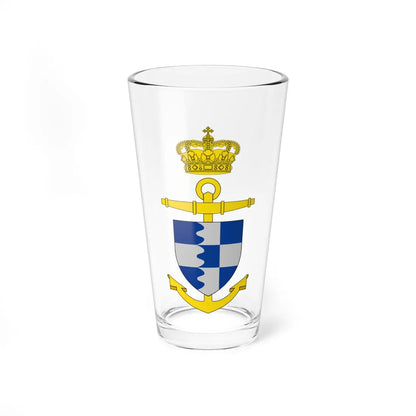 Ships badge for Bredal P541 (Denmark) (Coat of Arms) Pint Glass 16oz 16oz - Go Mug Yourself