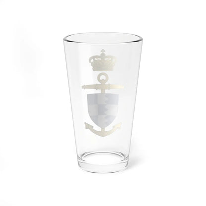 Ships badge for Bredal P541 (Denmark) (Coat of Arms) Pint Glass 16oz - Go Mug Yourself