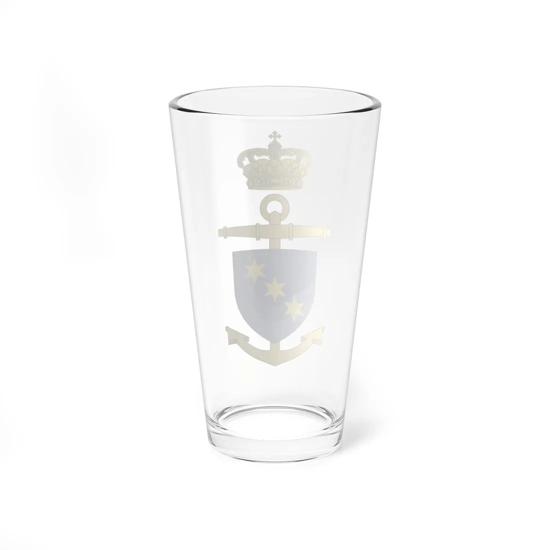 Ships badge for Freja P521 (Denmark) (Coat of Arms) Pint Glass 16oz - Go Mug Yourself
