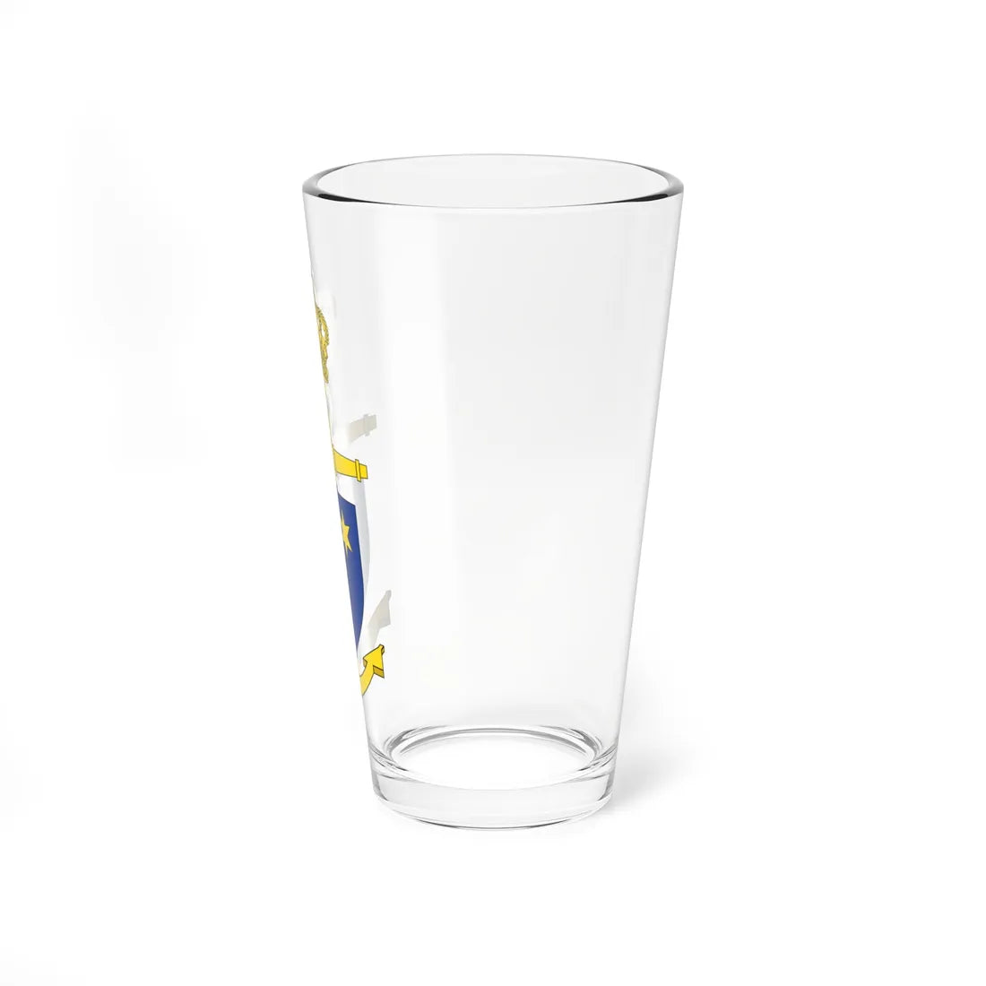 Ships badge for Freja P521 (Denmark) (Coat of Arms) Pint Glass 16oz - Go Mug Yourself