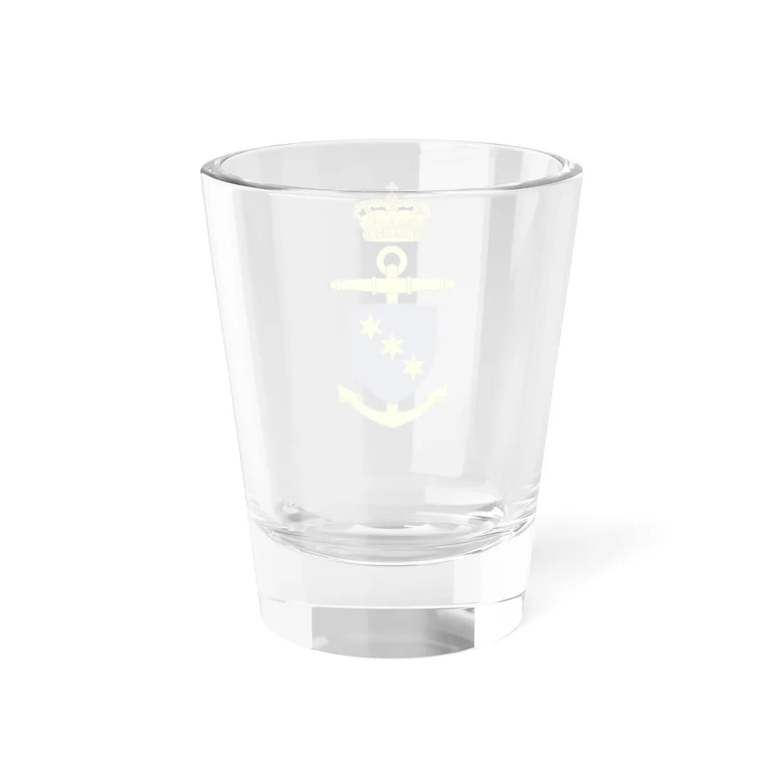 Ships badge for Freja P521 (Denmark) (Coat of Arms) Shot Glass 1.5oz - Go Mug Yourself