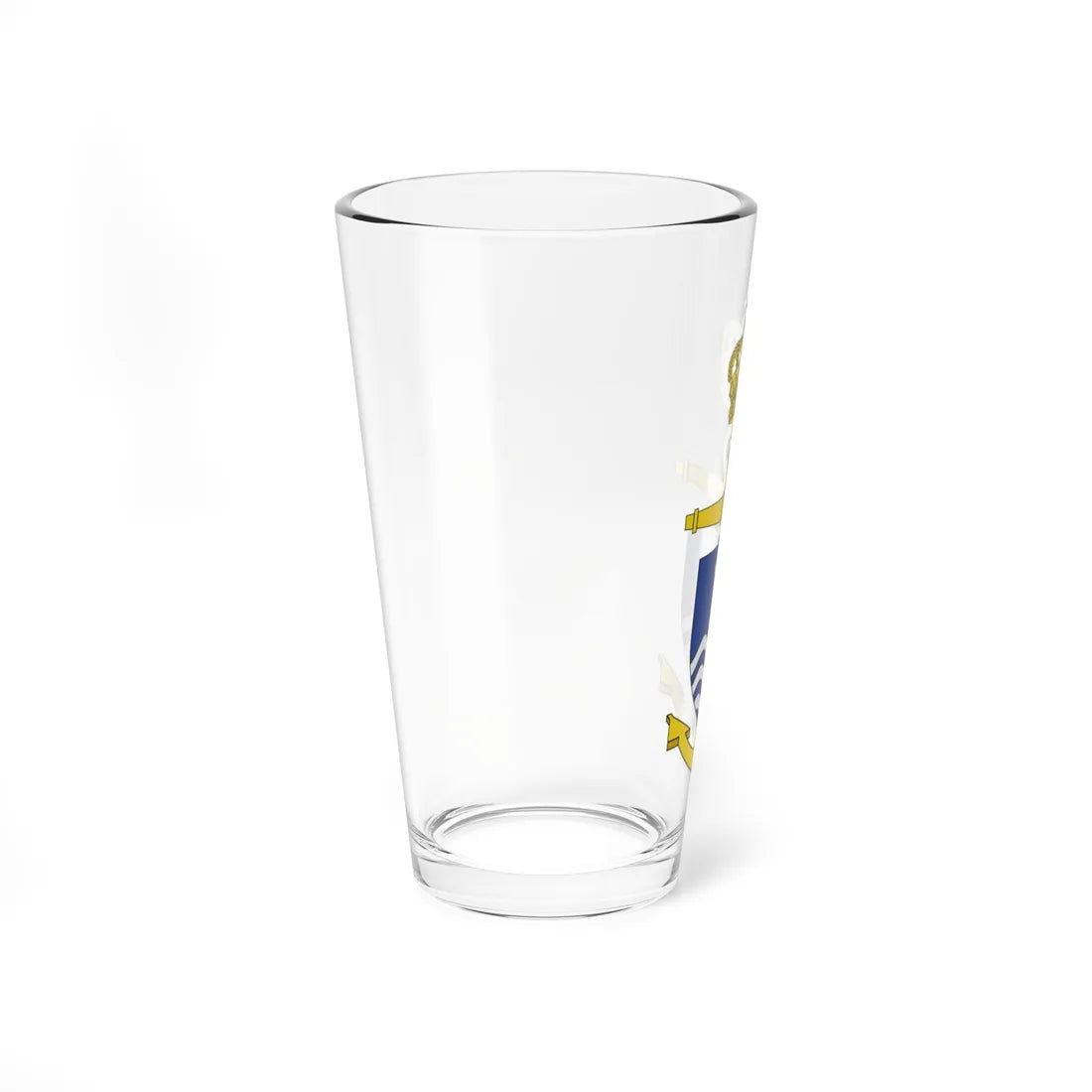 Ships badge for Ægir A560 (Denmark) (Coat of Arms) Pint Glass 16oz - Go Mug Yourself