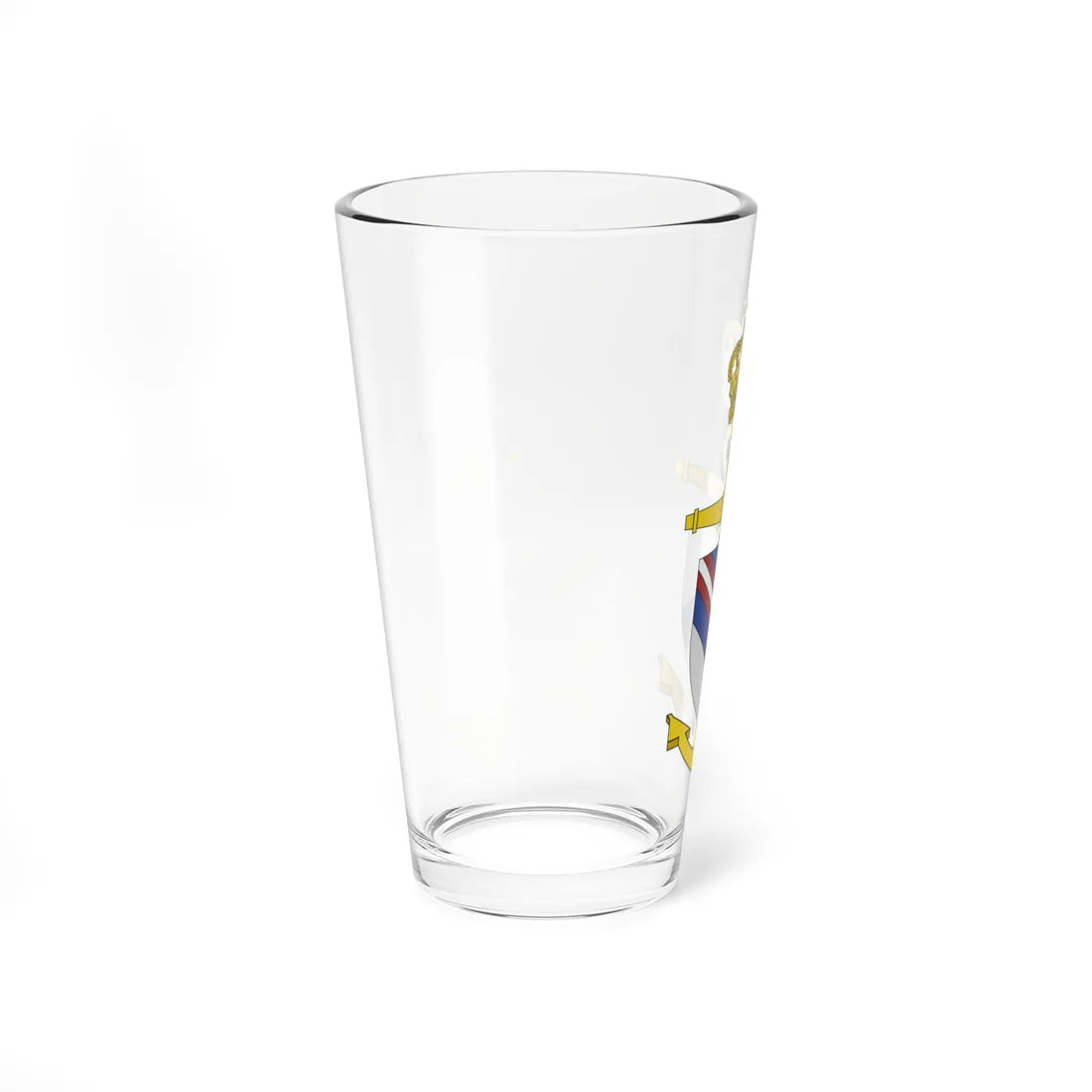 Ships badge for Holger Danske F338 (Denmark) (Coat of Arms) Pint Glass 16oz - Go Mug Yourself