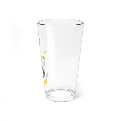 Ships badge for Holger Danske F338 (Denmark) (Coat of Arms) Pint Glass 16oz - Go Mug Yourself