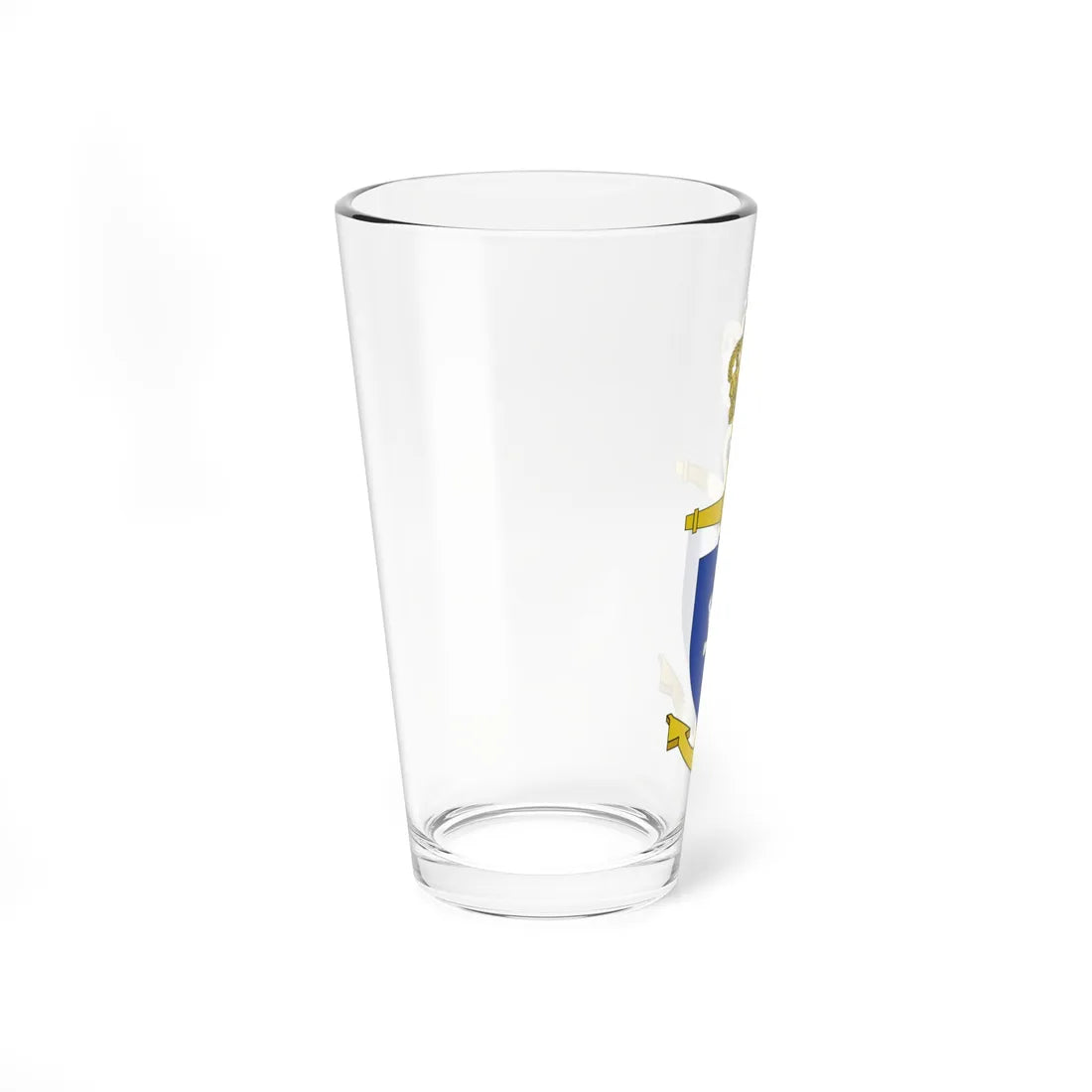 Ships badge for Hvidbjørnen F360 (Denmark) (Coat of Arms) Pint Glass 16oz - Go Mug Yourself