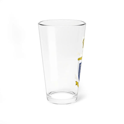Ships badge for Laaland N40 (Denmark) (Coat of Arms) Pint Glass 16oz - Go Mug Yourself