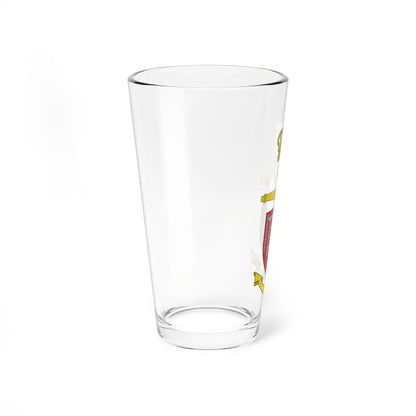 Ships badge for Langeland N42 (Denmark) (Coat of Arms) Pint Glass 16oz - Go Mug Yourself