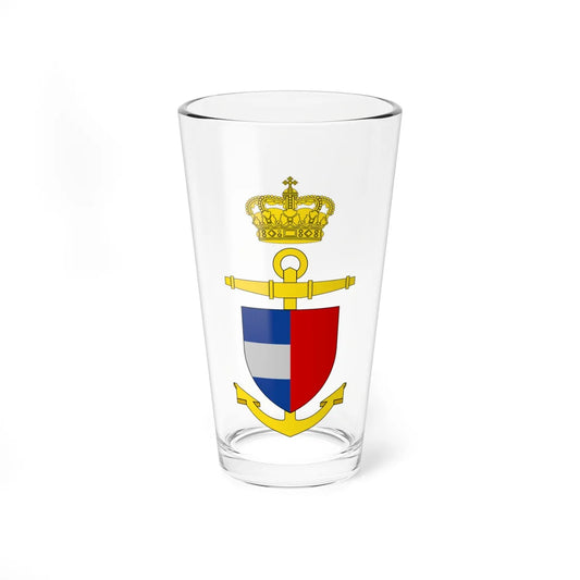 Ships badge for Norby P545 (Denmark) (Coat of Arms) Pint Glass 16oz 16oz - Go Mug Yourself