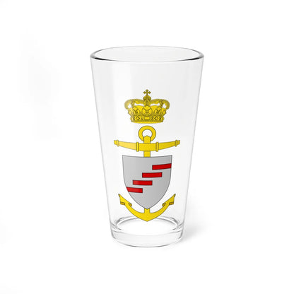 Ships badge for Rodsteen P546 (Denmark) (Coat of Arms) Pint Glass 16oz 16oz - Go Mug Yourself