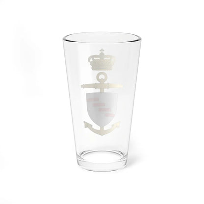 Ships badge for Rodsteen P546 (Denmark) (Coat of Arms) Pint Glass 16oz - Go Mug Yourself
