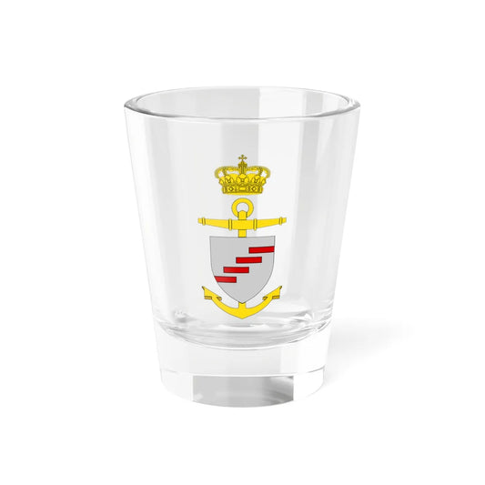 Ships badge for Rodsteen P546 (Denmark) (Coat of Arms) Shot Glass 1.5oz 1.5oz - Go Mug Yourself