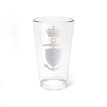 Ships badge for Sehested P547 (Denmark) (Coat of Arms) Pint Glass 16oz - Go Mug Yourself