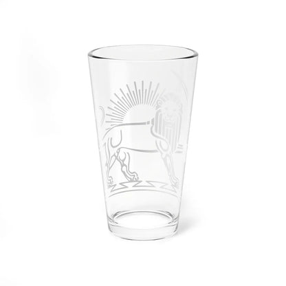 Shir  Khorshid1 (Iran) (Coat of Arms) Pint Glass 16oz - Go Mug Yourself