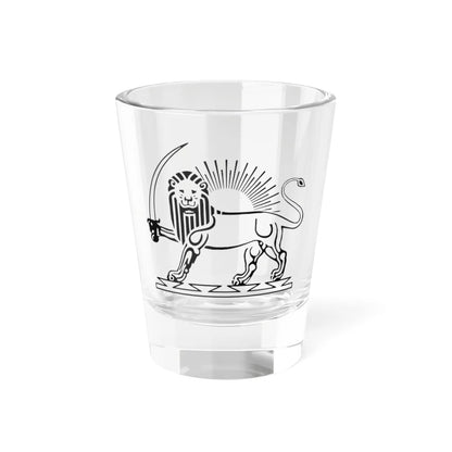 Shir  Khorshid1 (Iran) (Coat of Arms) Shot Glass 1.5oz - Go Mug Yourself
