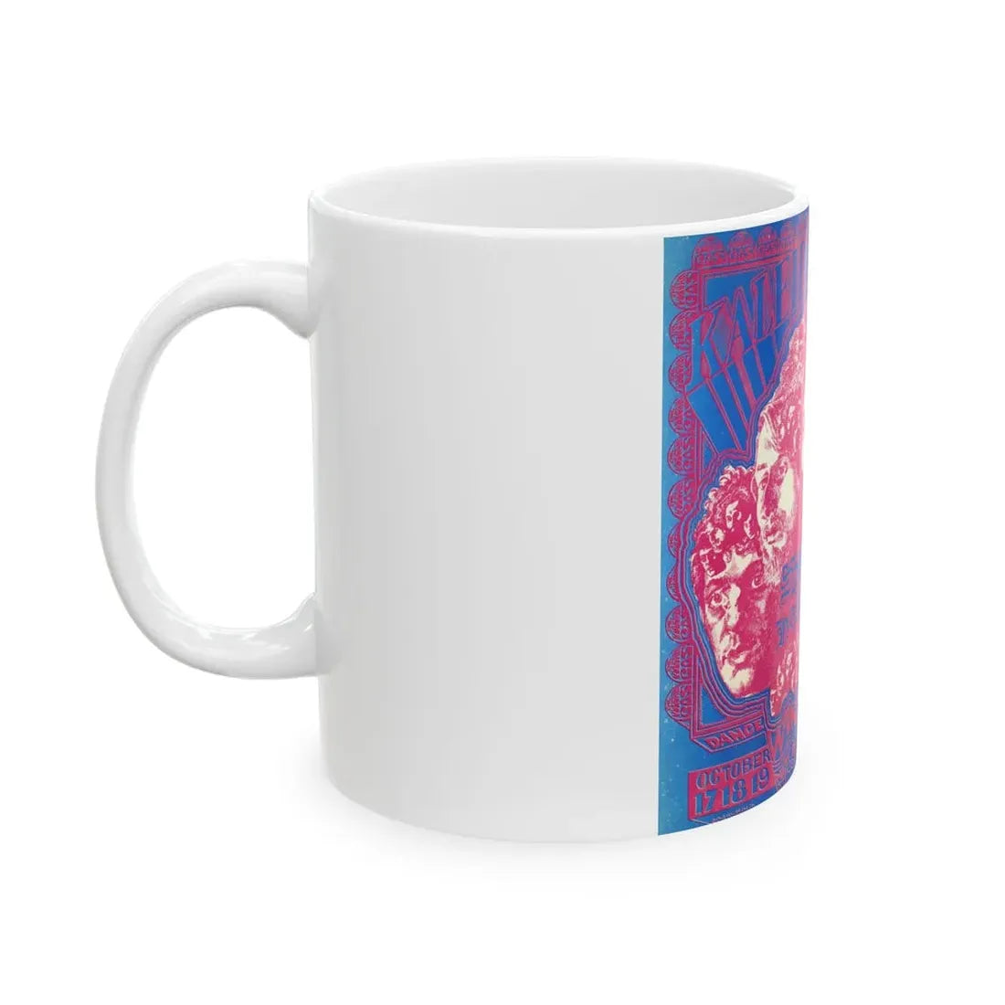 Shivas Headband (Music Poster) White Coffee Mug - Go Mug Yourself