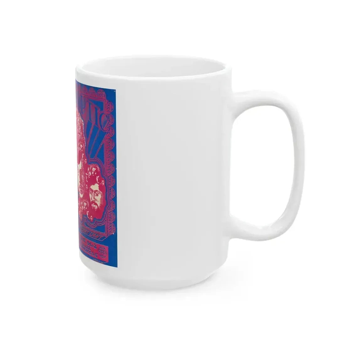 Shivas Headband (Music Poster) White Coffee Mug - Go Mug Yourself