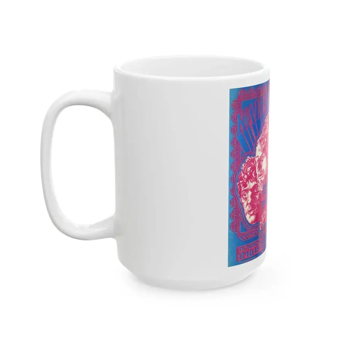 Shivas Headband (Music Poster) White Coffee Mug - Go Mug Yourself