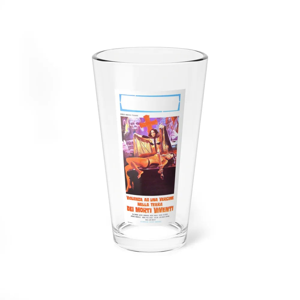 SHIVER OF THE VAMPIRE (ITALIAN) 1971 Movie Poster - Pint Glass 16oz-16oz-Go Mug Yourself