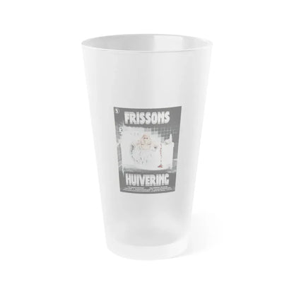 SHIVERS (BELGIAN) 1975 Movie Poster - Frosted Pint Glass 16oz Default Title - Go Mug Yourself