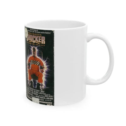 SHOCKER (VHS COVER) - White Coffee Mug - Go Mug Yourself