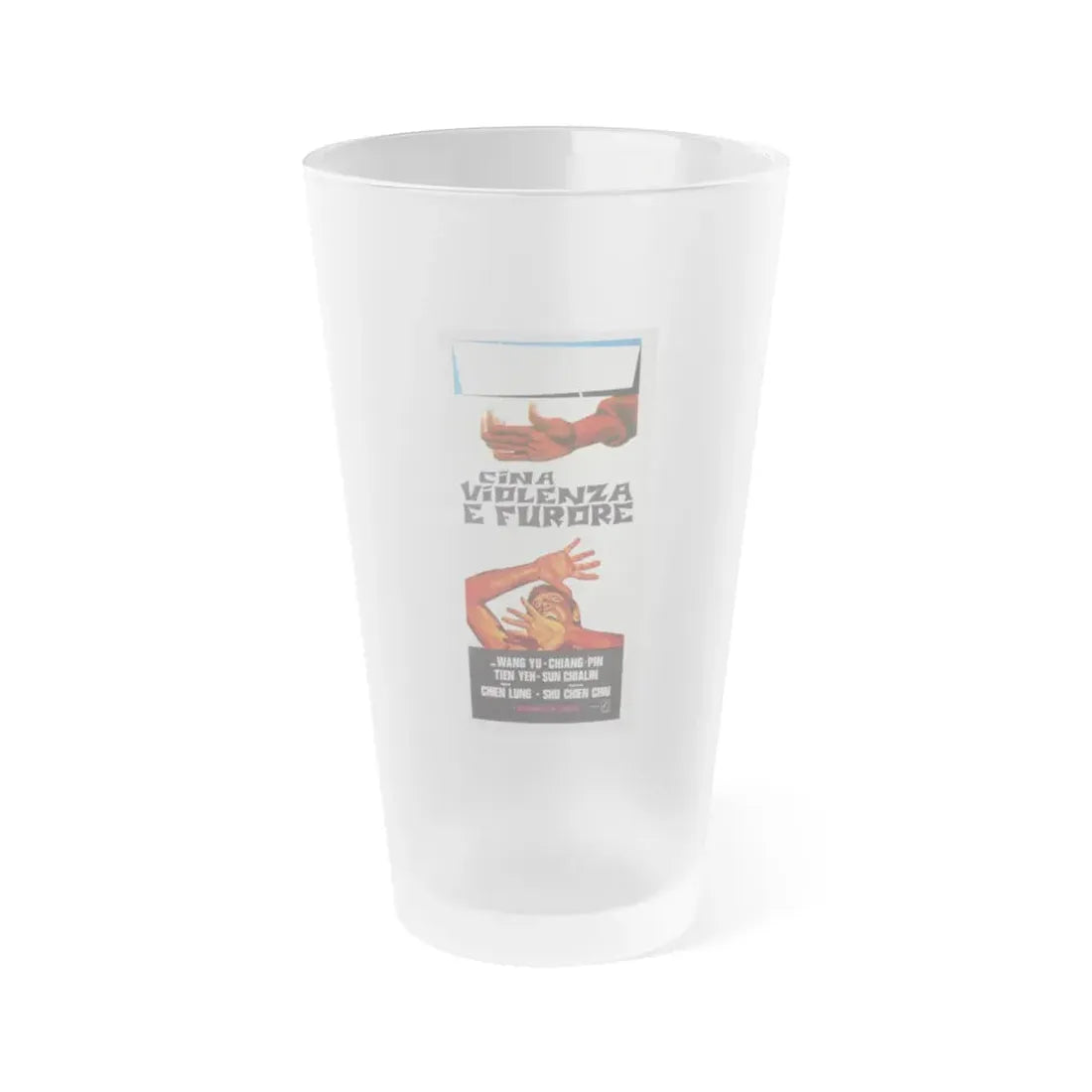 SHOGUN SAINTS (ITALIAN) 1970 Movie Poster - Frosted Pint Glass 16oz Default Title - Go Mug Yourself