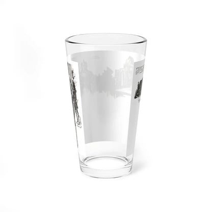 Shoot and Be Damned, part 2, Liberty, July 9, 1932 (Magazine Illustration) Pint Glass 16oz - Go Mug Yourself