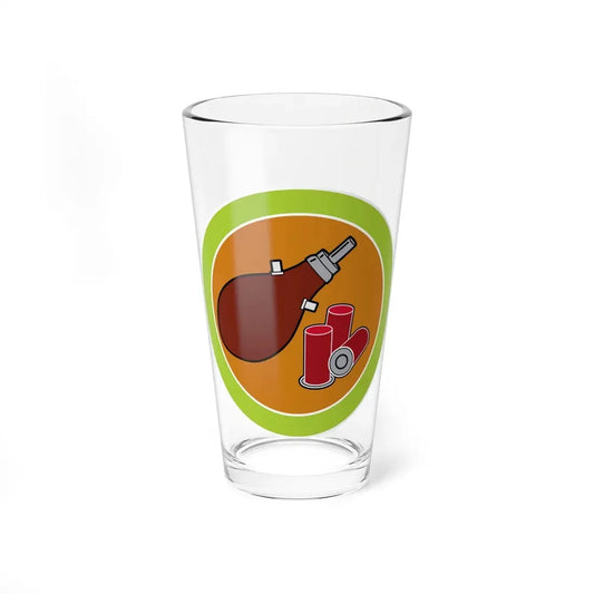 Shotgun Shooting (Boy Scout Merit Badge) Pint Glass 16oz 16oz - Go Mug Yourself