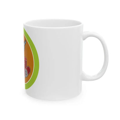 Shotgun Shooting (Boy Scout Merit Badge) White Coffee Mug - Go Mug Yourself