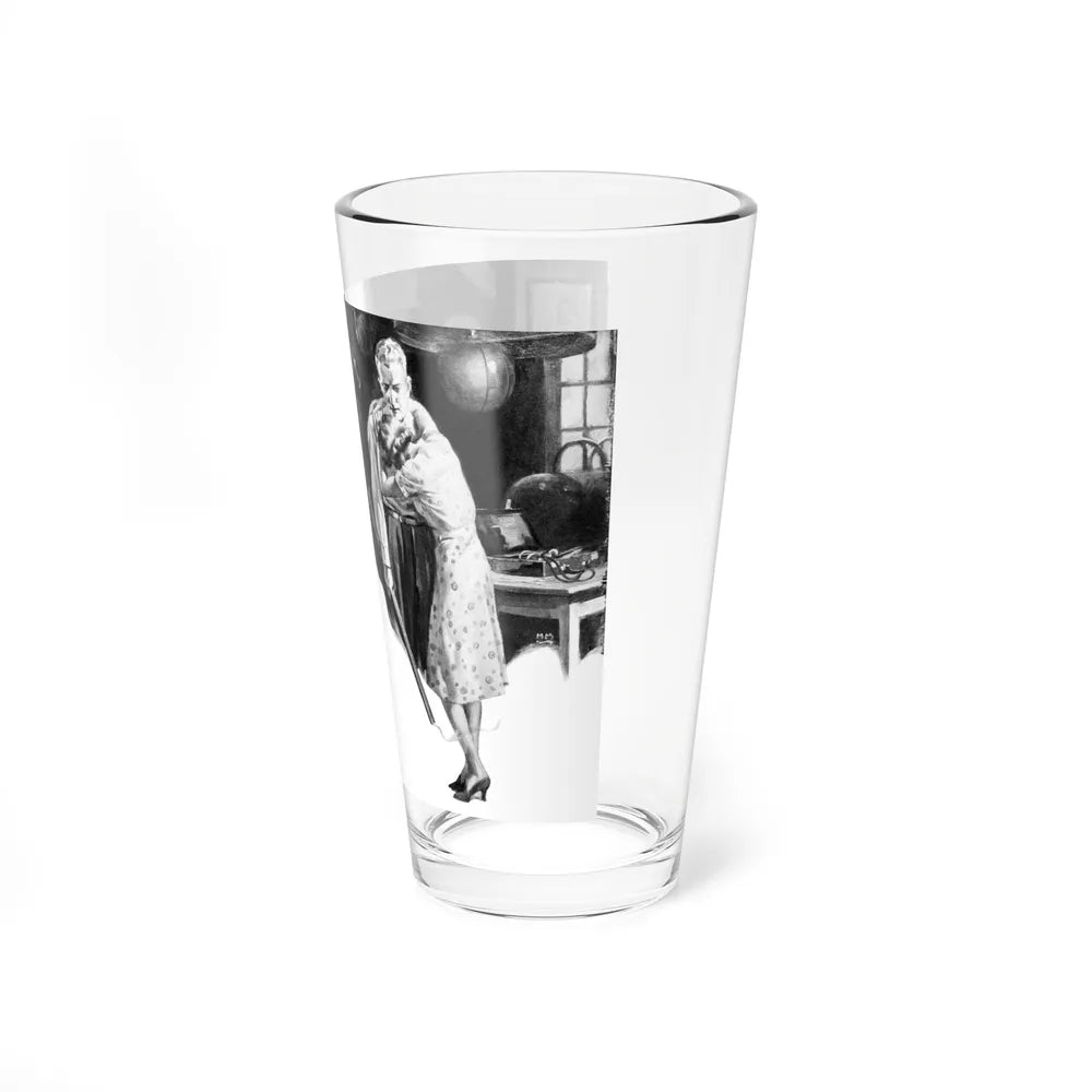 Shotguns For Two (2), The Passing Show, August 6, 1938 (Magazine Illustration) Pint Glass 16oz - Go Mug Yourself