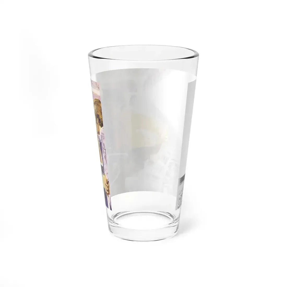 Showdown by Anne Rivers, Woman magazine, 1971 (Magazine Illustration) Pint Glass 16oz - Go Mug Yourself
