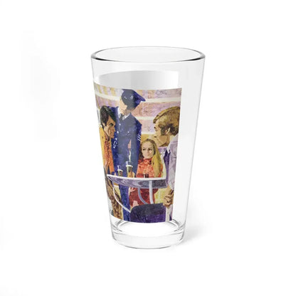 Showdown by Anne Rivers, Woman magazine, 1971 (Magazine Illustration) Pint Glass 16oz - Go Mug Yourself