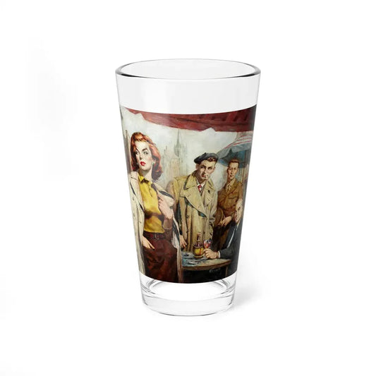 Shriek with Pleasure, Pyramid Books paperback cover, 1955 - Pint Glass 16oz 16oz - Go Mug Yourself