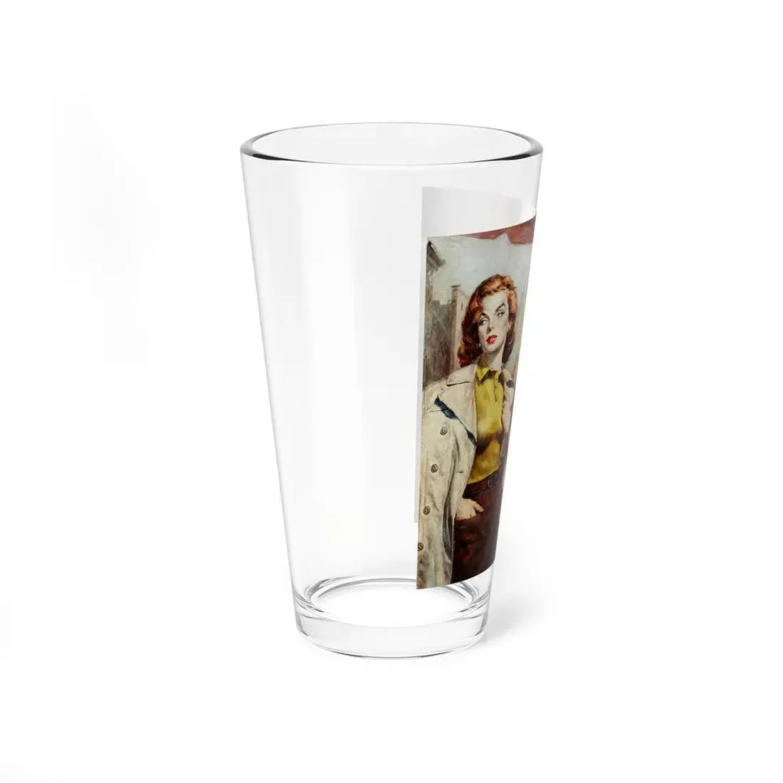 Shriek with Pleasure, Pyramid Books paperback cover, 1955 - Pint Glass 16oz - Go Mug Yourself