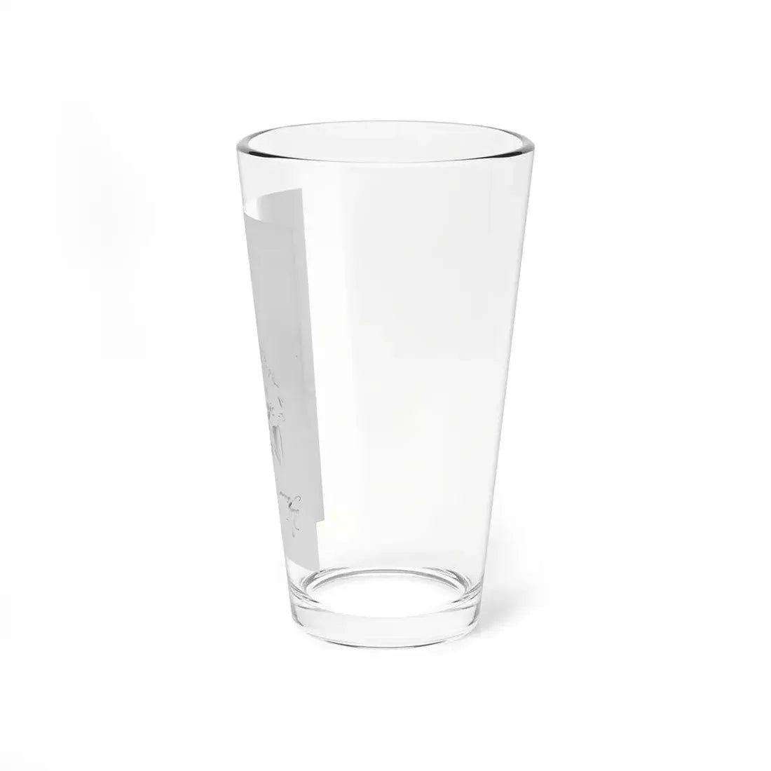 Shy Woman (Magazine Illustration) Pint Glass 16oz - Go Mug Yourself