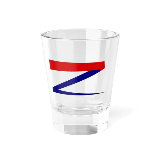 Siamese Commissioning Pennant as printed in the Flag Regulations of Siam R.S. 118 (Thailand) Shot Glass 1.5oz 1.5oz - Go Mug Yourself