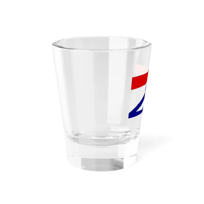 Siamese Commissioning Pennant as printed in the Flag Regulations of Siam R.S. 118 (Thailand) Shot Glass 1.5oz - Go Mug Yourself