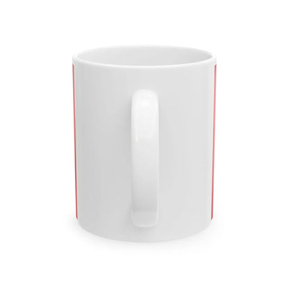 Siamese Royal Standard absent Rama V (Cambodia) White Coffee Mug - Go Mug Yourself