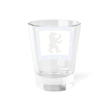 Siauliai County flag (Lithuania) Shot Glass 1.5oz - Go Mug Yourself
