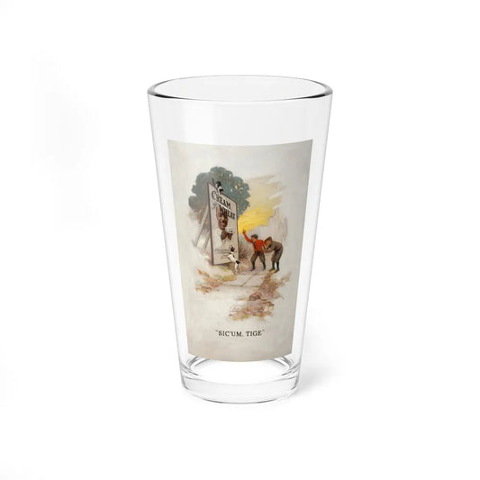 Sic'um, Tige, Cream of Wheat ad illustration, 1913 (Magazine Illustration) Pint Glass 16oz 16oz - Go Mug Yourself