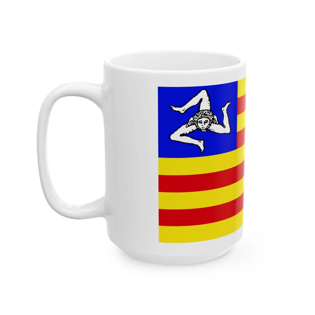 Sicilianindependentism (Italy) White Coffee Mug - Go Mug Yourself