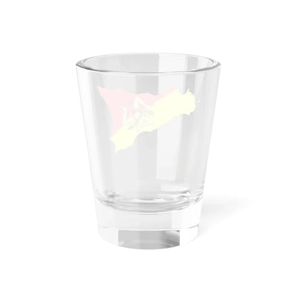 Sicily-Flagmap (Italy) Shot Glass 1.5oz - Go Mug Yourself
