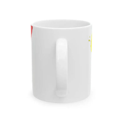 Sicily-Flagmap (Italy) White Coffee Mug - Go Mug Yourself