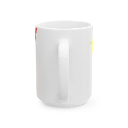 Sicily-Flagmap (Italy) White Coffee Mug - Go Mug Yourself